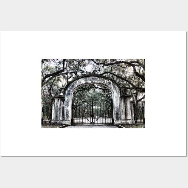 The Gates to Wormsloe Plantation Wall Art by tgass